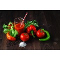 Ohnivý rajčatový nápoj plný antioxidantů