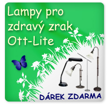 Lampy pro zdravý zrak Ott-Lite + dárek zdarma