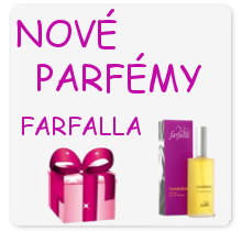 Nové parfémy Farfalla