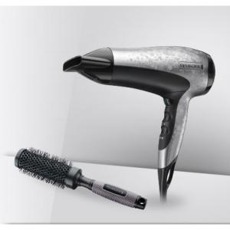 Style Works sada REMINGTON D 5006   Style Works sada značky Remington fén na vlasy a kartáč. Odnímatelní zadní mřížka pro snadné čištění.