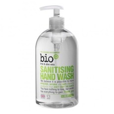 Bio-D tekuté mýdlo na ruce Aloe Vera & limetka - s pumpičkou 500ml Přírodní mýdla tekutá a tuhá Bio-D