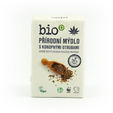Bio-D Mýdlo s konopnými otrubami Kosmetika a krása Bio-D