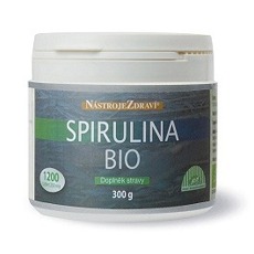 Spirulina Bio 300 g tbl.1200 Doplňky stravy Blue step