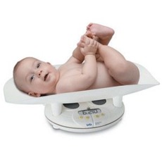 Kojenecká váha Bodyform s měřením výšky Váhy dětské a kojenecké BodyForm