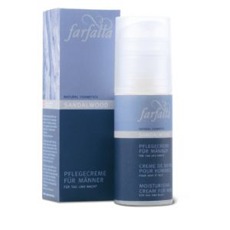 Farfalla Sandalwood hydratační krém pro muže 50 ml   Přírodní hydratační krém, vytvoření speciálně pro mužskou pleť. Pro denní i noční péči i pro ošetření po holení....