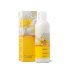 Farfalla Frangipani sprchový krém 200 ml   Hřejivé záchvěvy exotiky s vůní zlatého slunce a zpěvu deště se rozvibrují v květech orchidejí a jejich mámivé...