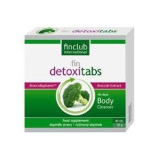 Fin Detoxitabs (40 tbl) Detoxikace Zdravé srdce a cévy Finclub