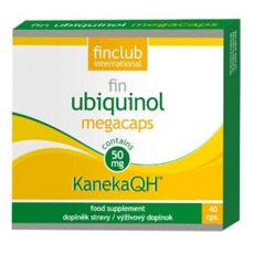 Fin Ubiquinol Megacaps (40 cps) Koenzym Q10 Zdravé srdce a cévy Finclub