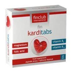 Fin Karditabs (60 tbl) Doplňky stravy Finclub