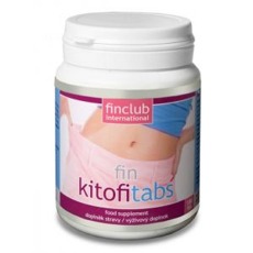 Fin Kitofitabs (180 tbl) Spalování tuku, redukce váhy, probiotické kultury, zažívání Finclub