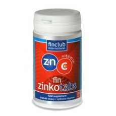 Fin Zinkotabs (120 tbl) Zinek Vitamíny, minerály, multivitamíny Finclub