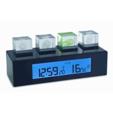 Meteostanice TFA CRYSTAL CUBE Zdravý domov JVD
