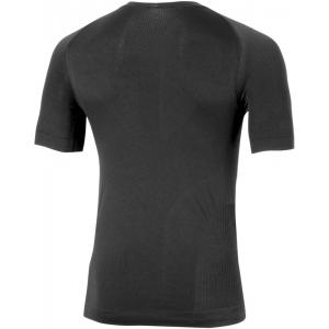 Pánské vlněné tričko Lasting Seamless Merino JOLAN černé