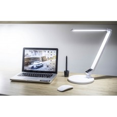 Stolní lampa Nasli Carmen bílá Zdravé světlo NASLI