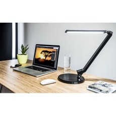 Stolní lampa Nasli Carmen černá Zdravé světlo NASLI