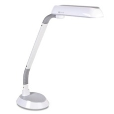 Stolní lampa Ott Lite Flexi2 - bílá Plnospektrální osvětlení - zdravá světla OTT LITE