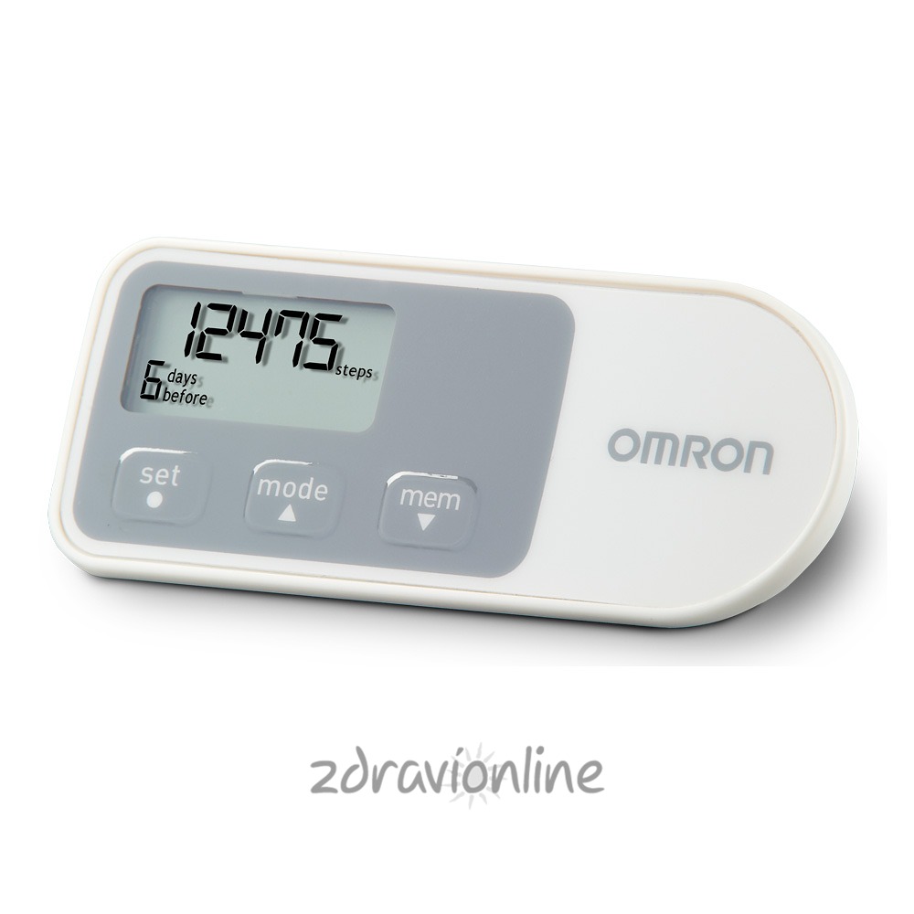 Krokoměr Omron HJ320E Walking Style One 2.0 Zdraví Online