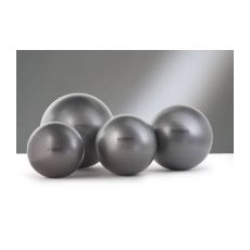 AKCE Physio 105cm Ultrasafe, stříbrný, italský   Velký cvičební míč, vhodný pro posilování a rehabilitaci, při propíchnutí nepraskne (ABS)