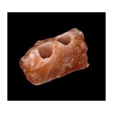 Solný krystal Duo   Přírodní solný krystal na dvě solné svíčky. Hmotnost je 1,2 - 2 kg.