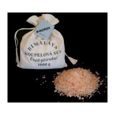 Koupelová sůl hrubá červená - 1 kg Solné produkty Ostatní