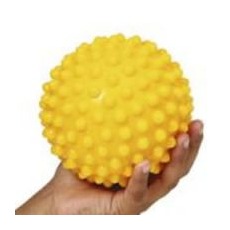 AKCE Sensyball s výstupky   Míč se jemnými výstupky, určený jako podkladový míč. Průměr: 20 nebo 28 cm.