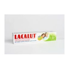 Lacalut dětská 4-8 let pro období růstu zubů - 50 ml   Zubní pasta s mentolovo-mátovou příchutí, která byla vyvinuta pro období výměny mléčných zubů za trvalé (4 - 8 let).