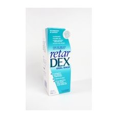 RetarDex UV proti špatnému dechu - 500 ml   Retardex ústní výplach proti špatnému dechu, má vyvážené pH a neobsahuje alkohol. Je průhledná a bez příchutě.