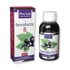 AKCE Fin Ferrofortis B (250 ml) Zdroj železa Finclub Finclub