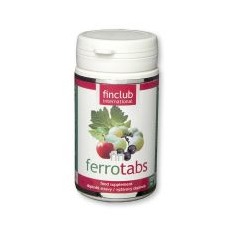 Fin Ferrotabs (120 tbl) Zdroj železa   Obsahuje železo z rostlinných zdrojů, zinek, měď a vitamin C, který podporuje vstřebávání železa. Železo je nezbytné...