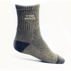 Yak wool ponožky světlá hnědá/tmavě hnědá Ponožky z vlny Ostatní