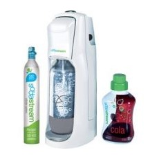 V�robn�k sodov� vody JET WHITE+ Sirup Cola sada SODASTREAM