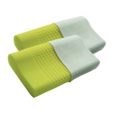 Akční balíček anatomické polštář ErgoFoam Bio Greenfirst - 2 kusy   Anatomický polštář z bio pěny freepur - Greenfirst ®, která je přírodní a 100 % ochrana proti roztočům. Je vhodný pro...