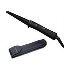 Loknovací kulma Remington Ci 95   Loknovací kulma mající zdokonalený keramický povrch Ultimate, který Vašim vlasům dodá lesk perel, a digitální displej...