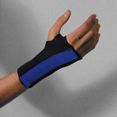 Zápěstní bandáž - návlek B, levý Rehabilitační pomůcky Regeco