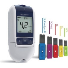 Cholesterolmetr SD Lipidocare - měřič kompletního lipidového profilu Glukometry SD