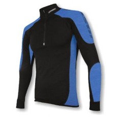 Sensor Thermo EVO tričko dl. rukáv se zipem pánské černá/modrá Sensor Termoprádlo, funkční prádlo Teplé, příjemné termoprádlo vhodné jako první nebo druhá vrstva do chladného počasí. Nové barevné kombinace se zipem...