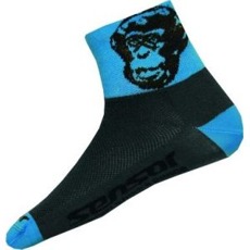 Ponožky Sensor Monkey blue/black   Opravdu nízké až neviditelné ponožky  45% coolmax, 3% elastan, 52% polypropylen