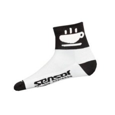 Ponožky Sensor Espresso brown/white Cvičení, fitness Sensor