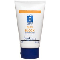 SUN BLOCK  SPF 6, UVA 2     fyzikální filtr Krémy a mléka na opalování Syncare Syncare