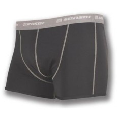 Sensor Coolmax Fresh pánské trenky černé 11   Velmi lehké sportovní trenky z materiálu Coolmax pro maximální odvod potu při zátěži. Ionty stříbra, které rozkládají...