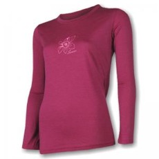 Dámske tričko SENSOR MERINO ACTIVE PERFORMANCE TEE Orchidea lila Zdravý domov Sensor