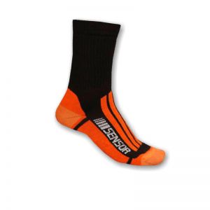 Ponožky Sensor Treking Evolution black-orange