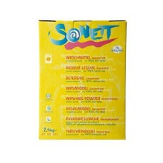 Sonett prací prášek 2,4 kg Zdravý domov Sonett
