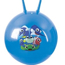 Skákací míč Spokey SEAFIENDS modrý 60cm Cvičení pro děti Spokey