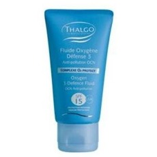 Thalgo ochranné detoxikační fluidum OF 15   Ochranná kyslíková bublina pro pleť. Krém v barvě nebeské modři působí proti znečištěnému prostředí - trojitá ochrana...