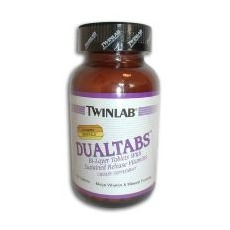 DUAL TABS 100tbl multivitamín   Jedinečný multivitaminový a minerální přípravek pro svoje účinky, vhodný pro sportovce při zvýšené tělesné zátěži,...