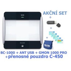Osobní digitální váha Tanita BC - 1000 + USB Ant Stick + Gmon 1000 Pro + přenosné pouzdro