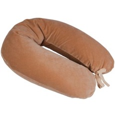Kojicí polštář SAMET - medový + 5 l výplň Kojící polštáře a pelíšky pro miminka Ostatní