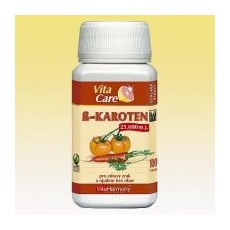 Beta karoten 25.000 m.j. (15 mg) - 100 tob.