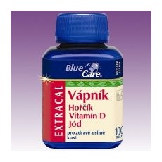 ExtraCal pro zdraví kostí - 100 tbl. VITA HARMONY Vitamíny, minerály, multivitamíny VITA HARMONY Jedinečná kombinace vápníku, hořčíku a vitaminu D doplněná o typicky deficitní složku stravy jód.Pro zdravé kosti,...